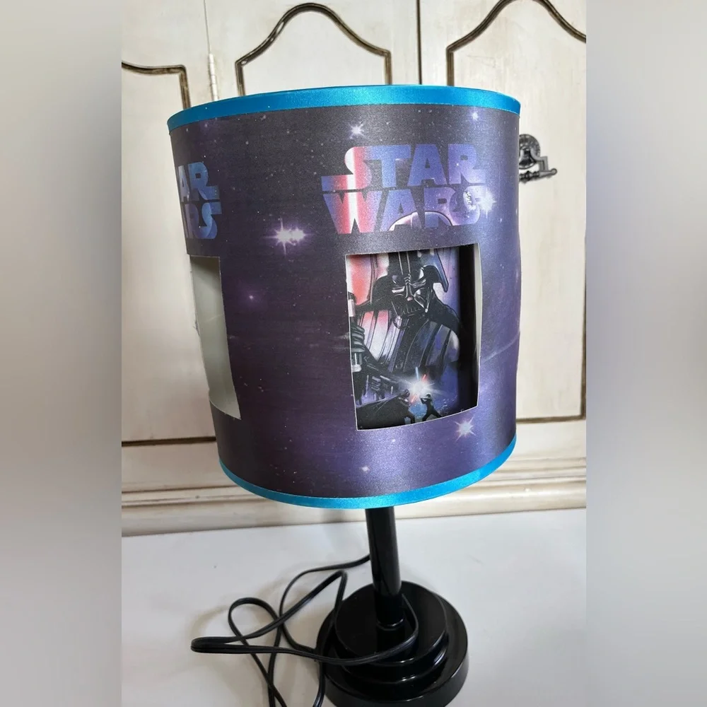 Star Wars Darth Vader, Yoda, Storm Troopers Double Shade Die Cut Table Lamp